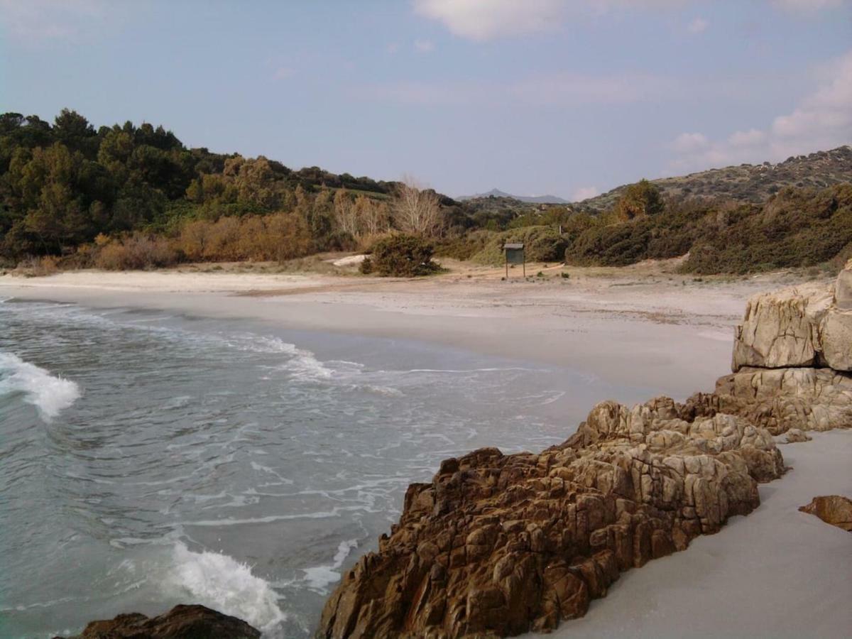 Villasimius Villetta A 300 Mt Dalla Spiaggia Extérieur photo